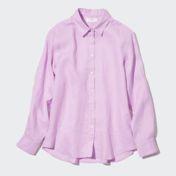 UNIQLO Premium Linen Shirt - Picture 6 of 7